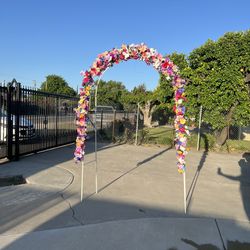 Floral Arch 6/7ft 