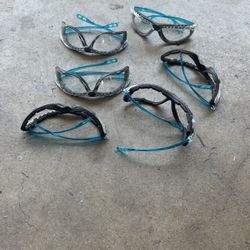 safety glasses. 
