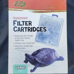 Zilla Replacement Filter Cartridges Large 3 Count