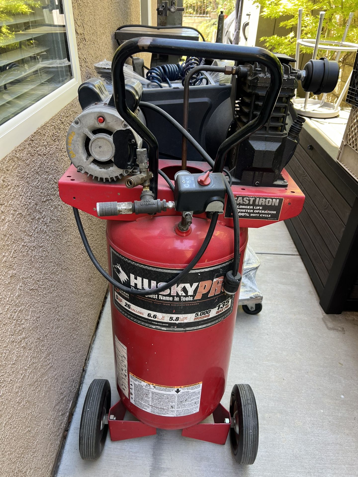 Husky 26 Gallon Air Compressor