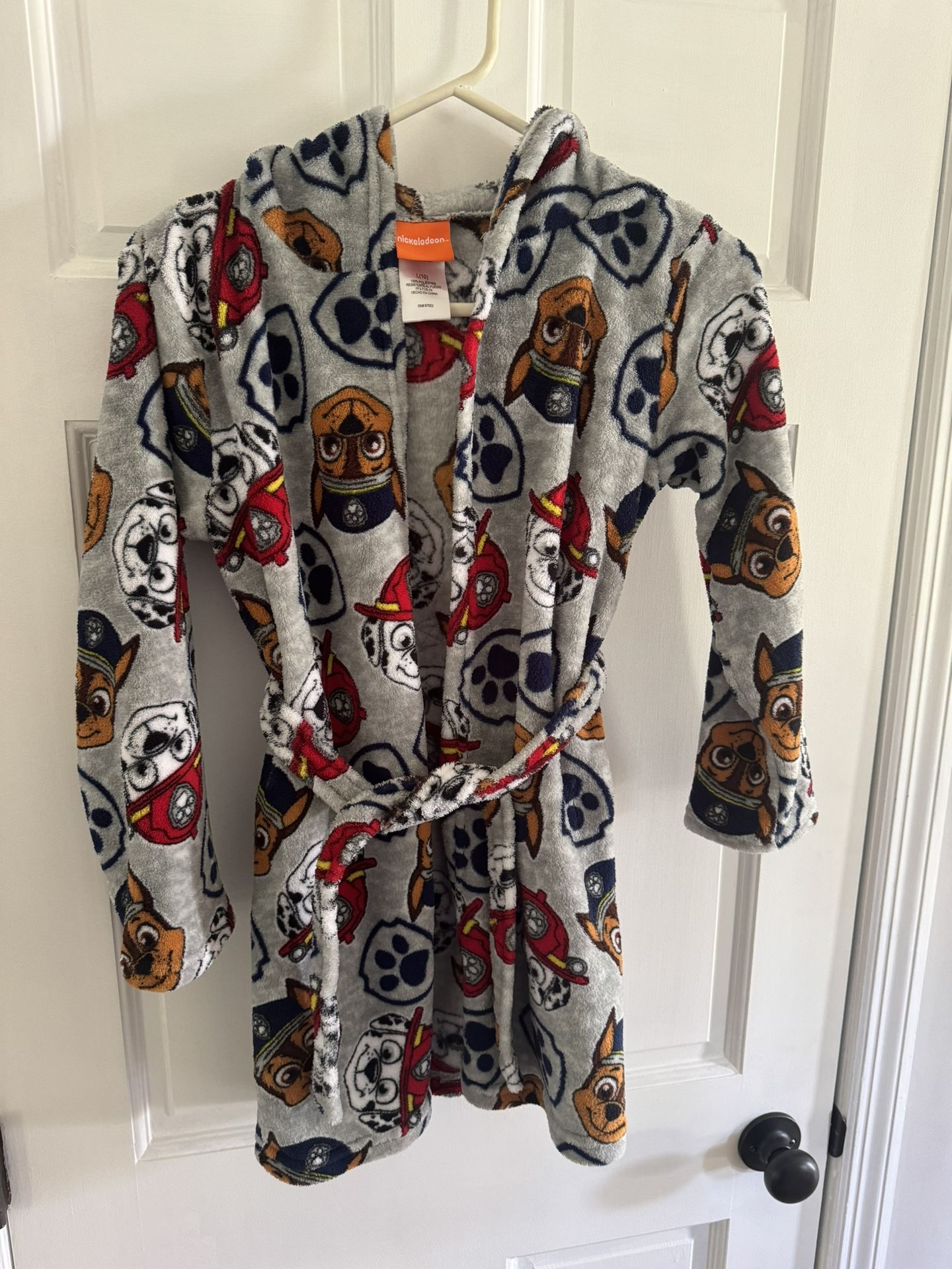 Paw Patrol youth robe Size 10