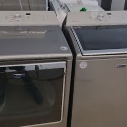 Maytag Broavo XL Washer And Matching Dryer