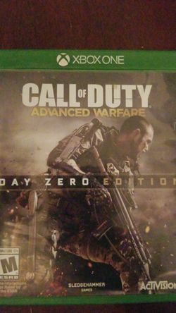 CALL OF DUTY ADVANCED WARFARE for XBOX ONE