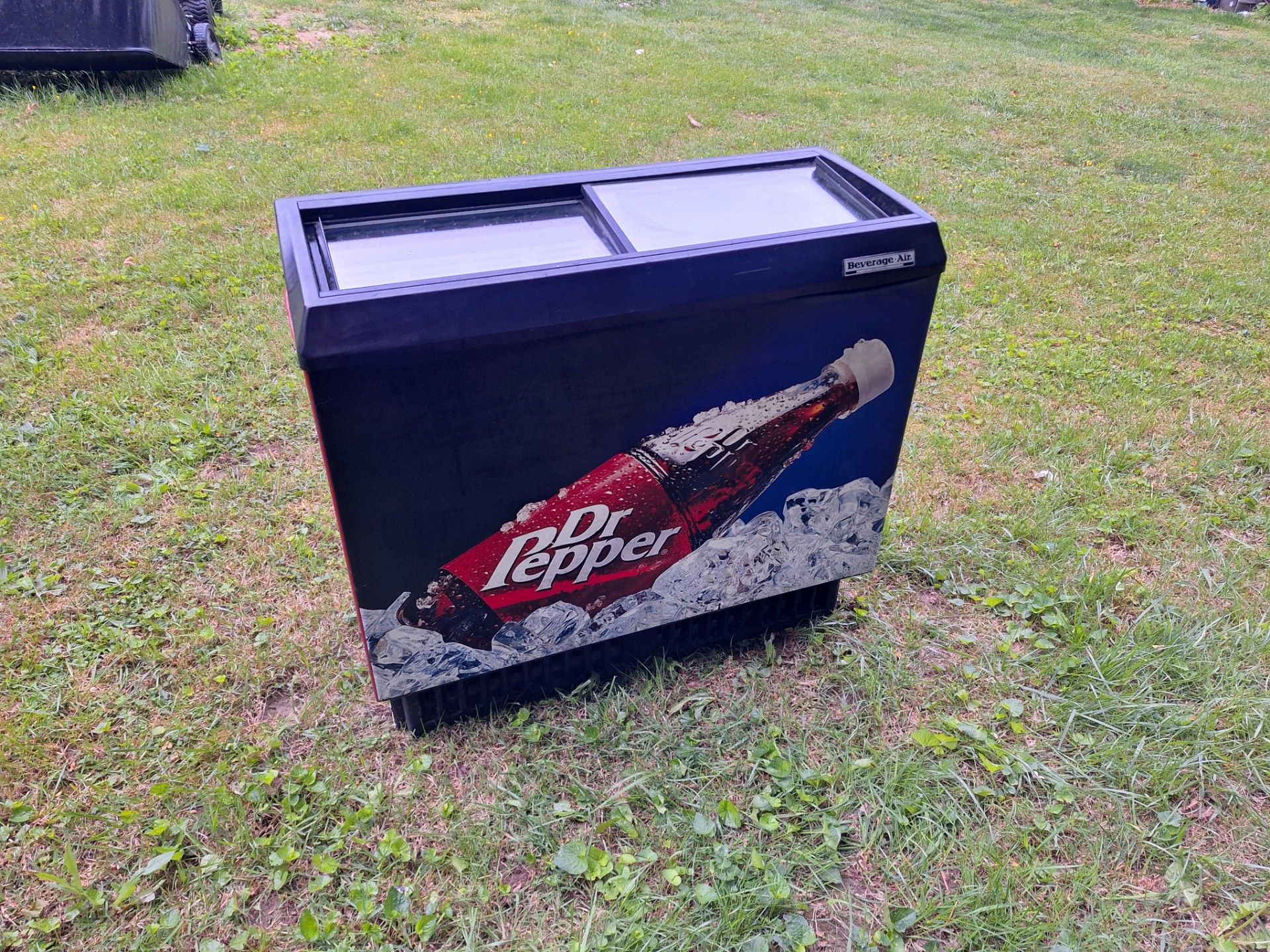 Dr pepper drink cooler