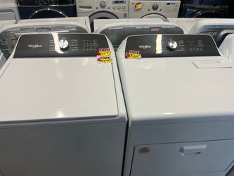 Whirpool washer and dryer set