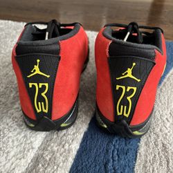 Jordan 14s Ferrari Red