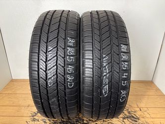 2 tires 235 45 20 Bridgestone alenza Prestige 100% Tread no repairs