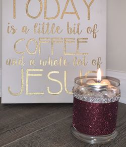 Handmade Glam Jars!!!