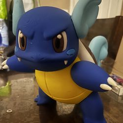 WARTORTLE POKEMON FIGURINE — HIGH DETAIL FIGURINE/TOY OF WARTORTLE — 12" Tall 12" Wide From front To Back. Will Negotiate. 