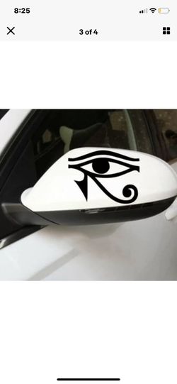 Car Vinyl Sticker Horus Egyptian God Eye Wall Window Car Styling Waterproof Removable Auto Decorative Sticker