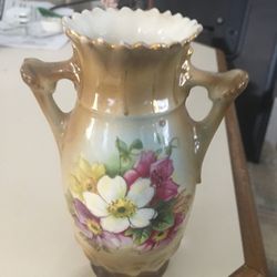 Vase Austrian Porcelain Handpainted