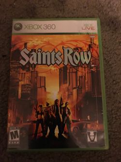 Saints row, Xbox 360