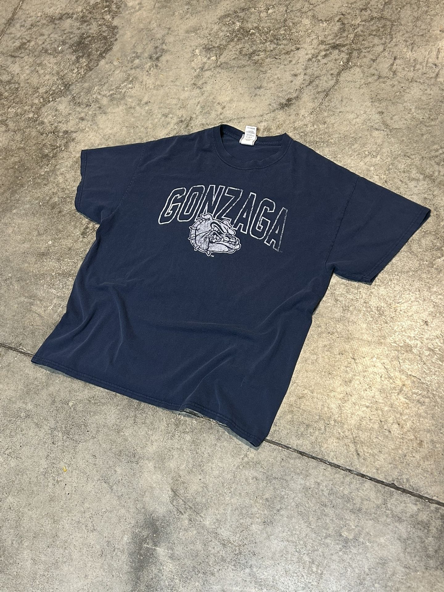 Vintage Gonzaga Navy Tee Shirt