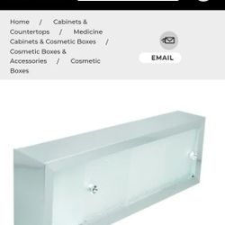 Stainless Steel Cosmetic Box 