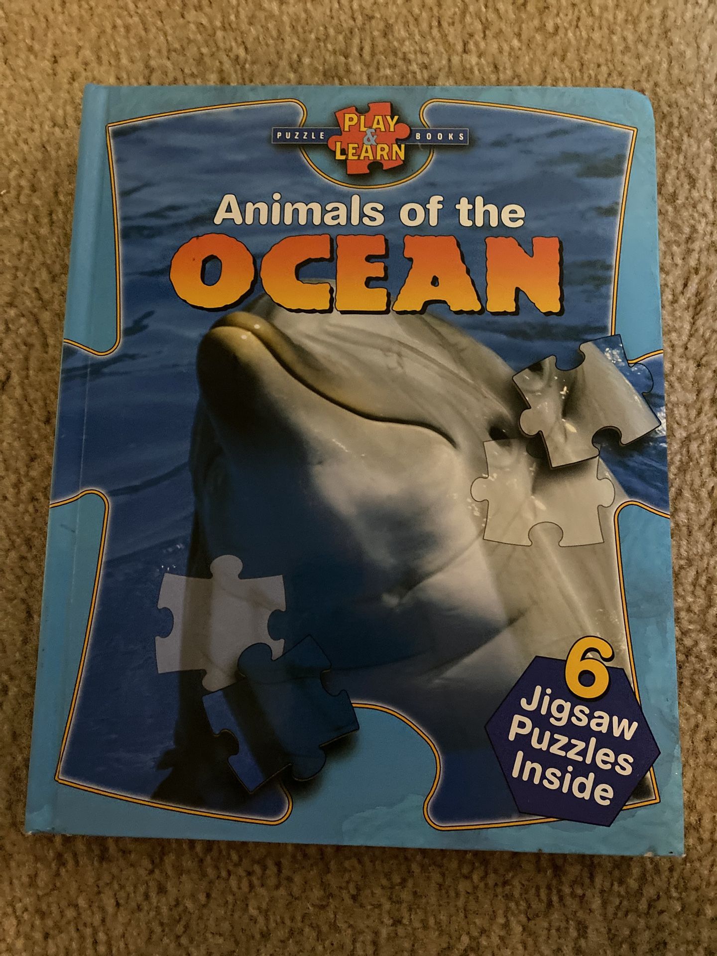 Play & Learn Animals of the Ocean Puzzle Book