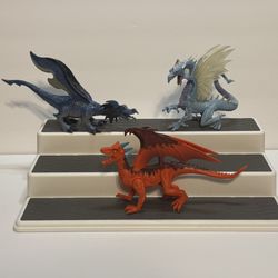 Lot of Dragon Action Figures 