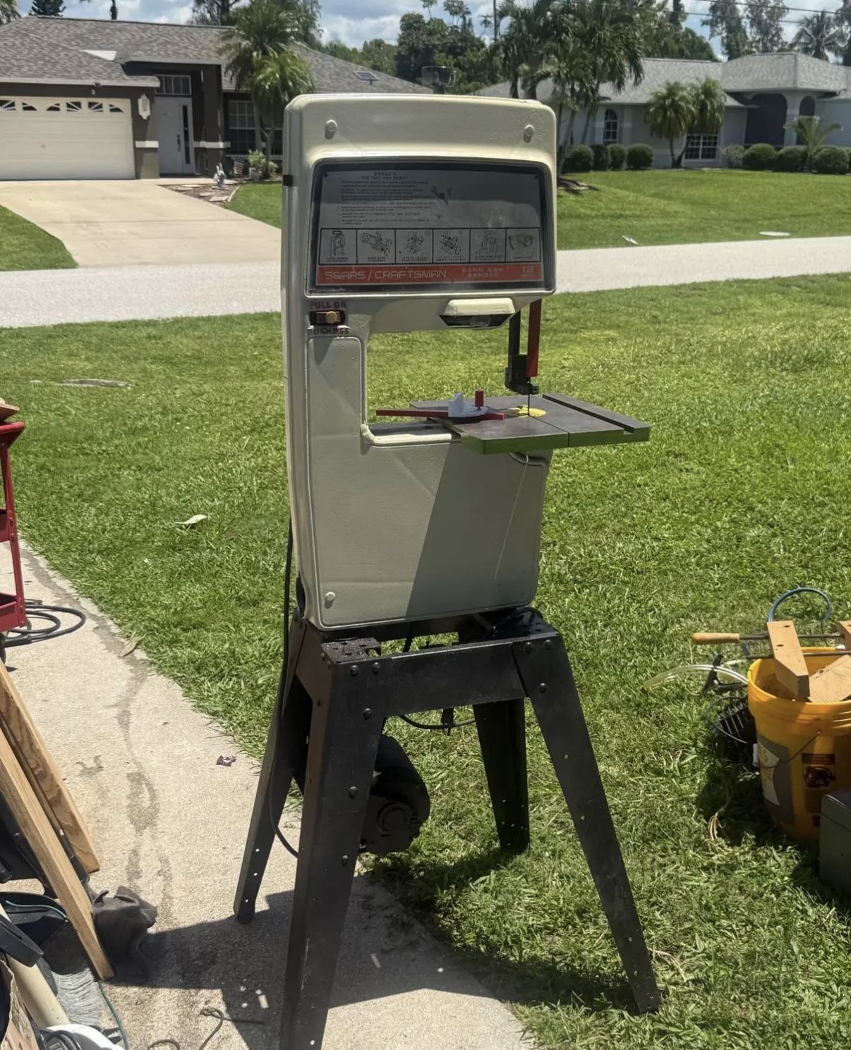Craftsman 12" Band Saw.