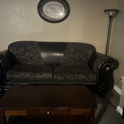 Couch, Love Seat And Tables