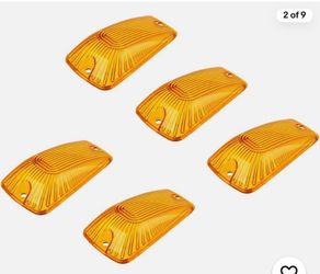 5 pack Amber Roof Light Covers for Chevy/ GMC 1(contact info removed)