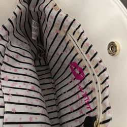Betsey johnson deals baseball tote bag