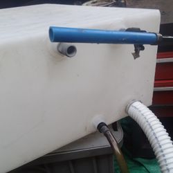 RV Fresh Water Holding Tank and Pump 