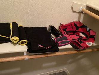 Workout items w/ bag
