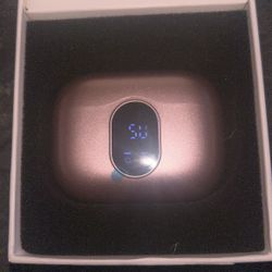 Rose Gold Blue Tooth Head Phones 