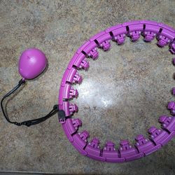 Purple Exercise Hoop 