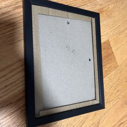 Glass Black Picture Frames. Set of 12. Size 5 X 7 