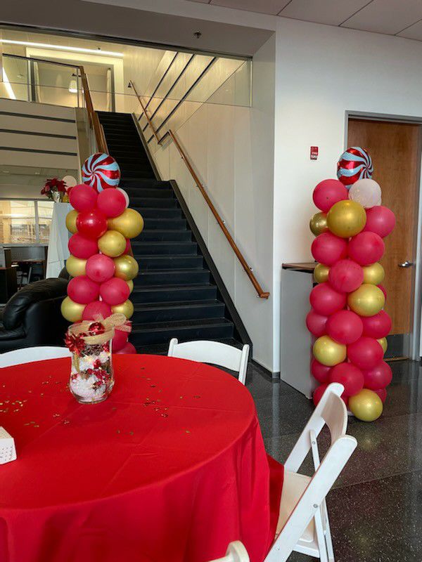 Holiday Balloon Columns/Clusters