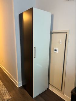Tall Solid Wood Cabinet