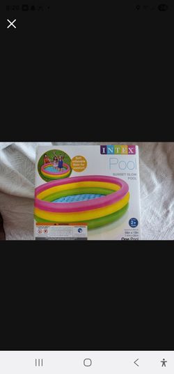 Sunset Glow Out Door Pool For Kids/Check My Other Items