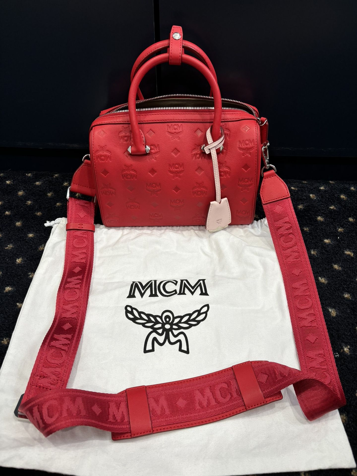 MCM Red Doctors Bag