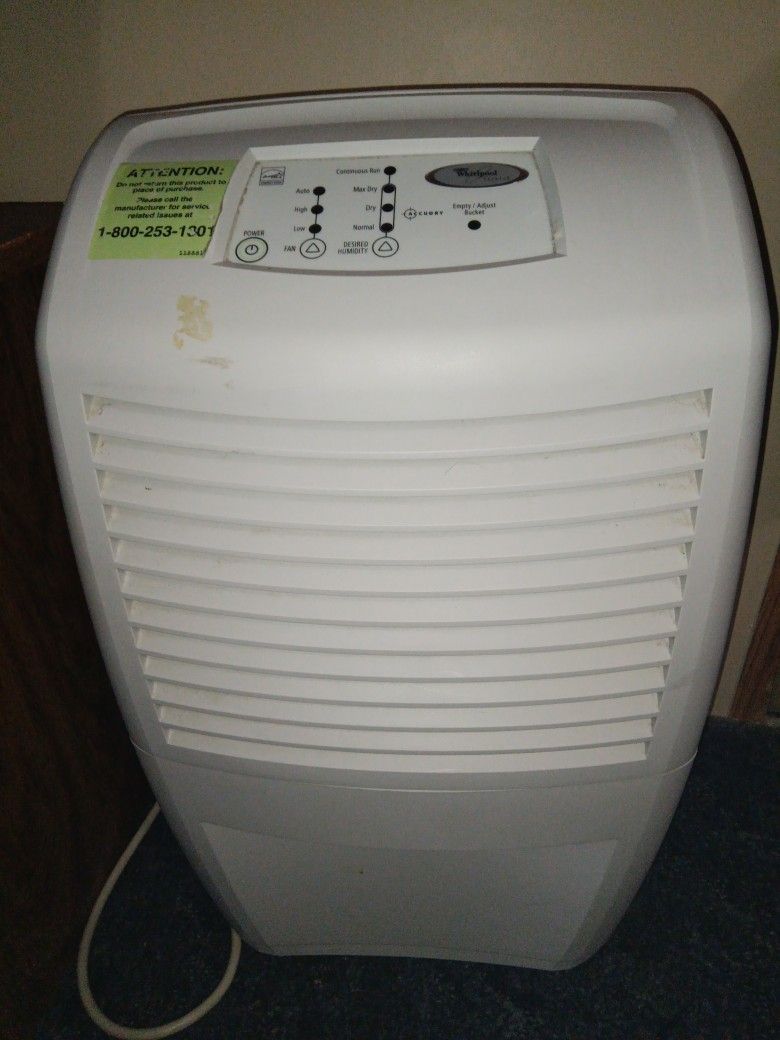 Whirlpool Dehumidifier 