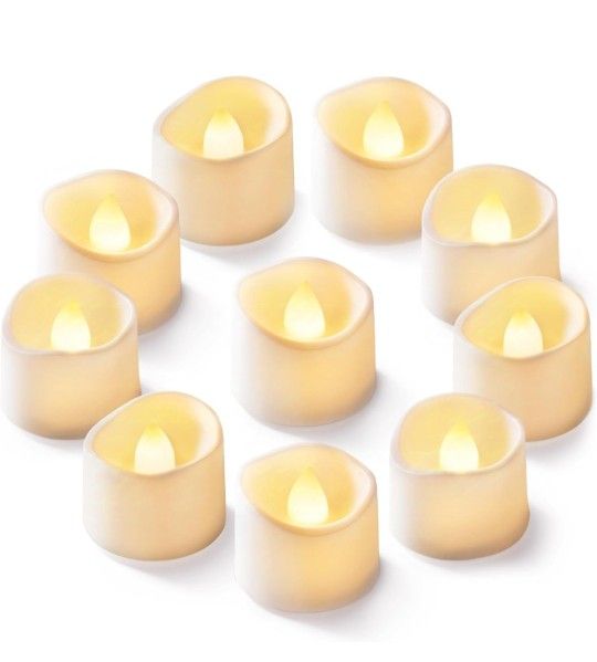 12 velas LED de té (batería incluida).