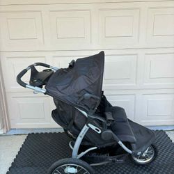 Baby Trend Expedition Double Jogger Stroller, Griffin