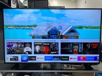 SAMSUNG 55” SMART TV LED 4K HDR NU6900 GREAT PICTURE QUALITY GUARANTEED 💯📺✅⭕️