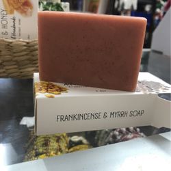 All Natural Frankincense & Myrrh Soap