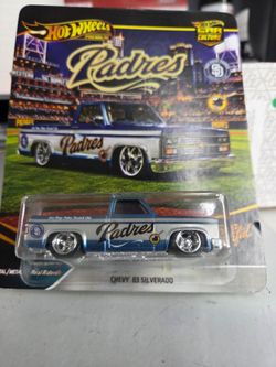 Custom Hot Wheels Premium Car Culture San Diego Padres Chevy 83 Silverado