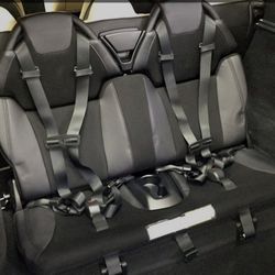 Tesla Model S rear facing Seats