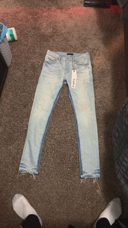 Purple jeans