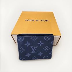 Louis Vuitton Eclipse Multiple Wallet Monogram Black and Gray Color