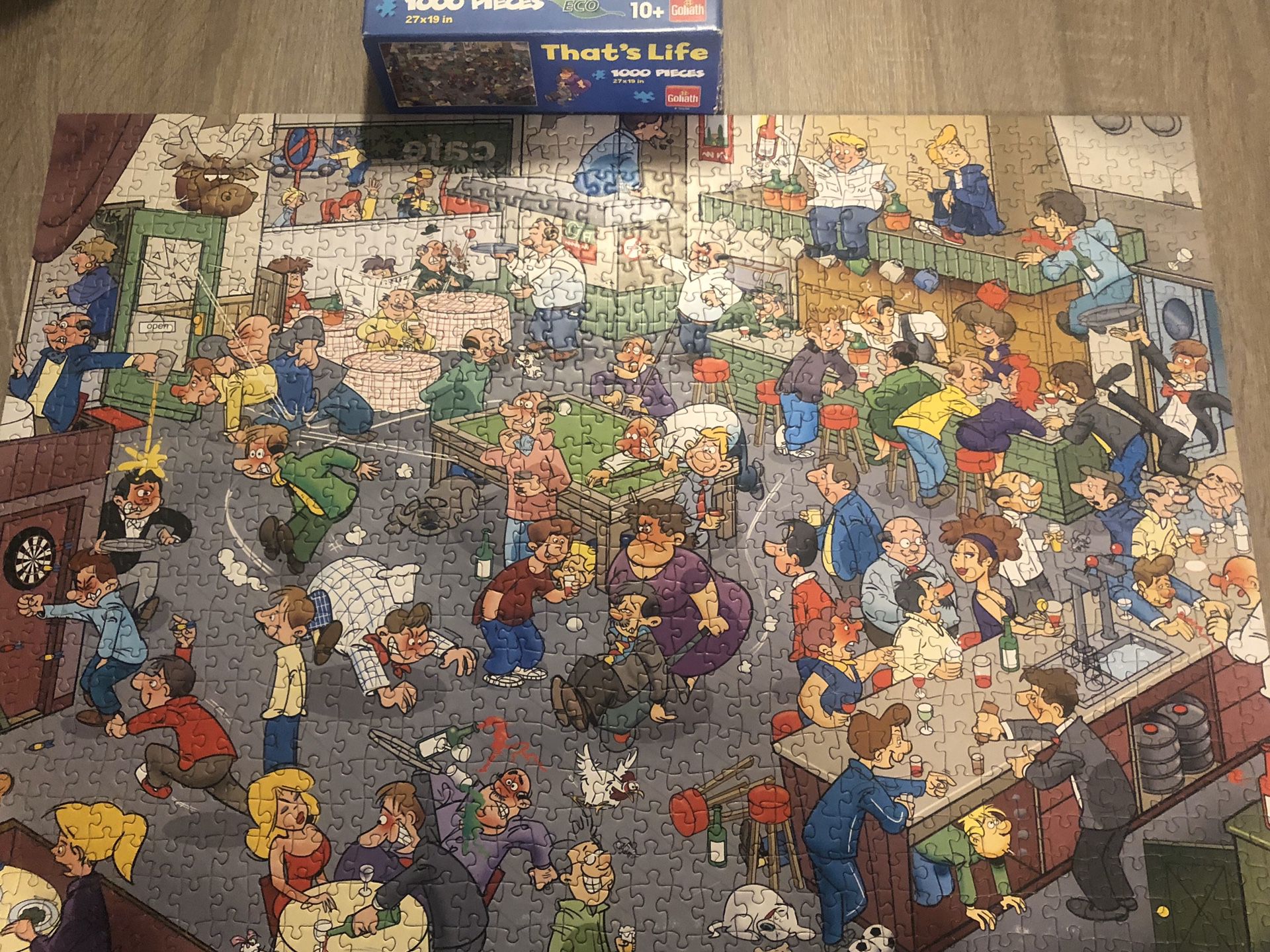 Beautiful puzzle 1000 pieces