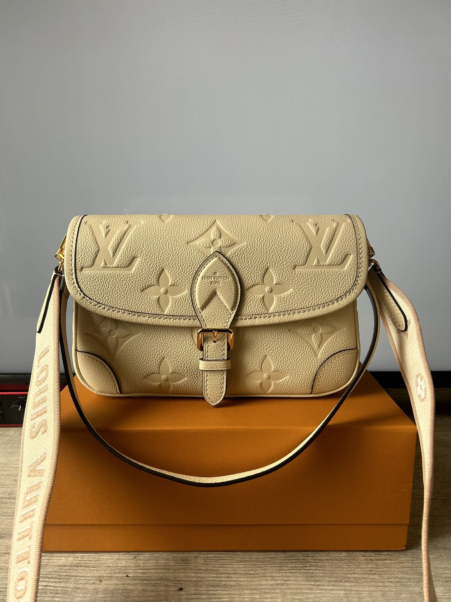 Louis Vuitton Diane Cream Bag