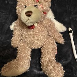 First and main stuffed angel bear