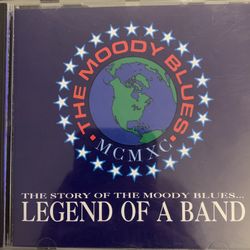 The MOODY BLUES The Story Of The MOODY BLUES LEGEND OF A BAND (CD-1989)