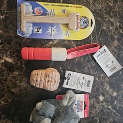 Calling all tough chewers! 4 Indestructible Dog Toys - $5 each