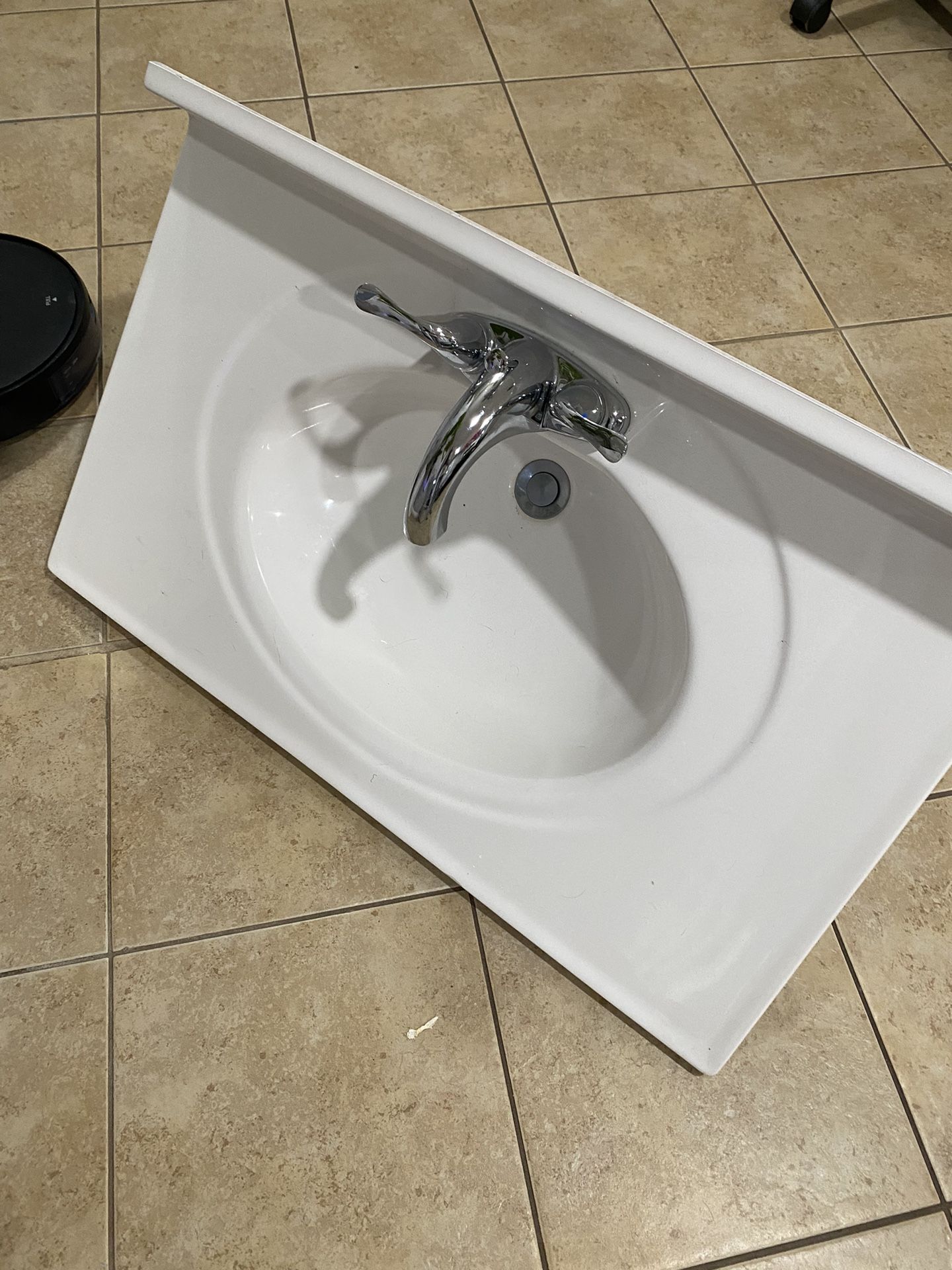 Countertop And Faucet For 30 Inch  For Bathroom Cabinet 