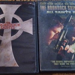 Boondock Saints Part 1 And 2 All Saints Day DVD Movie Show Brothers