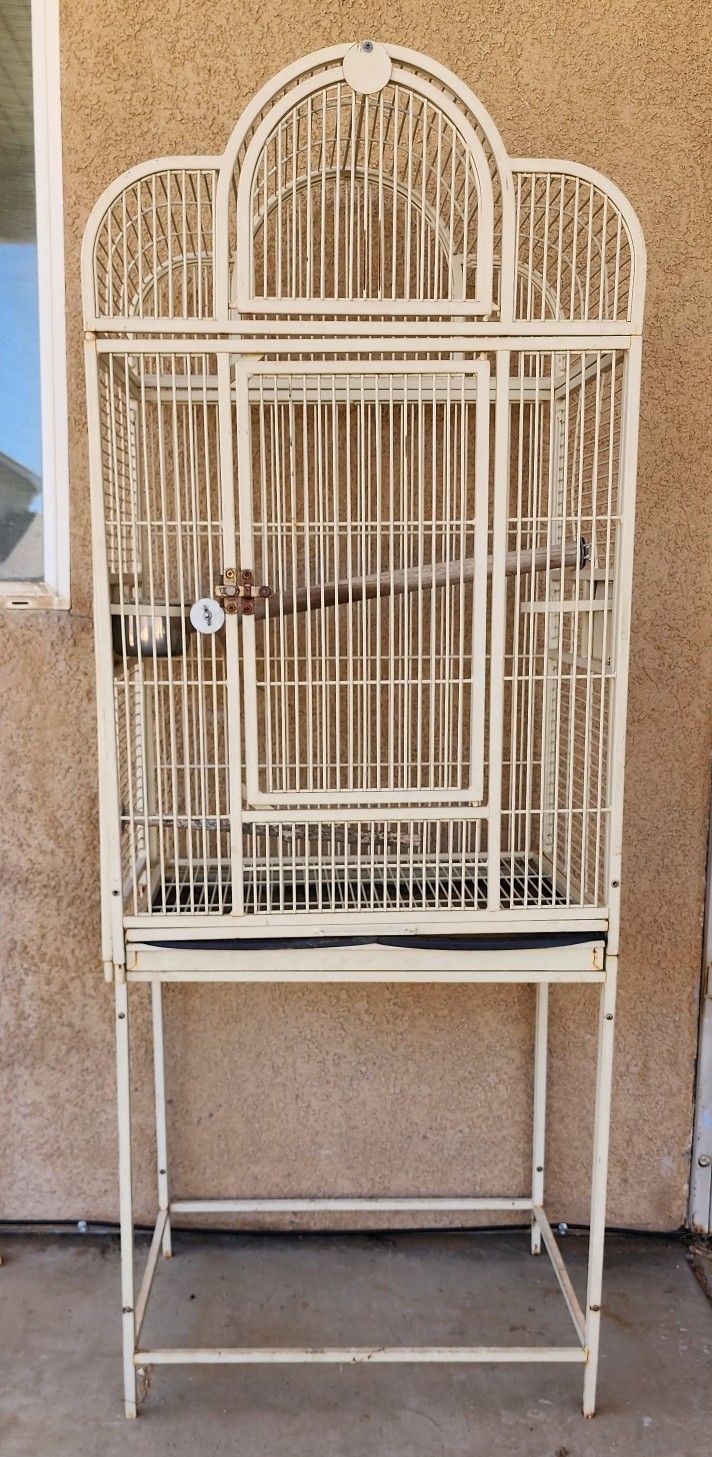 Large Bird Cage with Stand